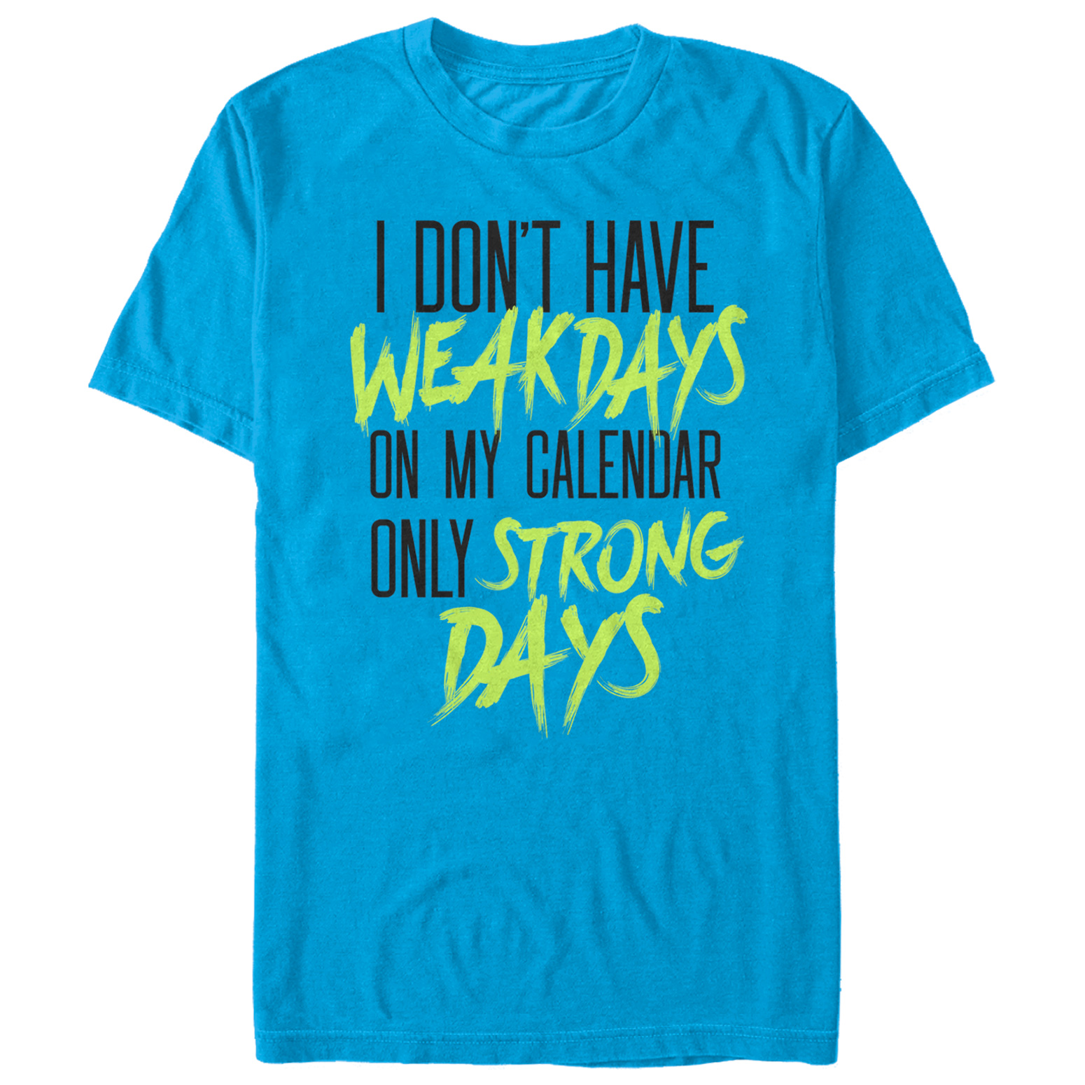Chin-Up Apparel Men's CHIN UP Strong Days On Calendar  Graphic Tee