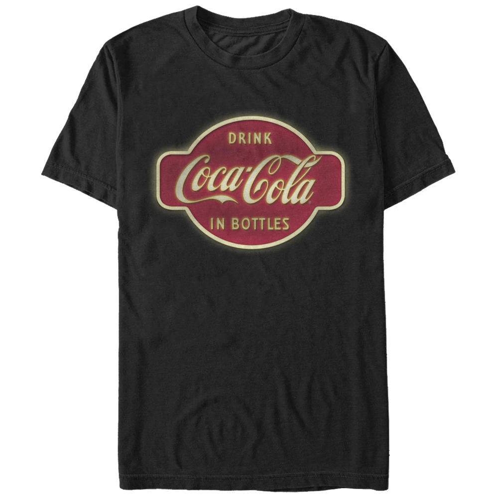 Coca-Cola Men's Coca Cola Classic Bottles  Graphic T-Shirt