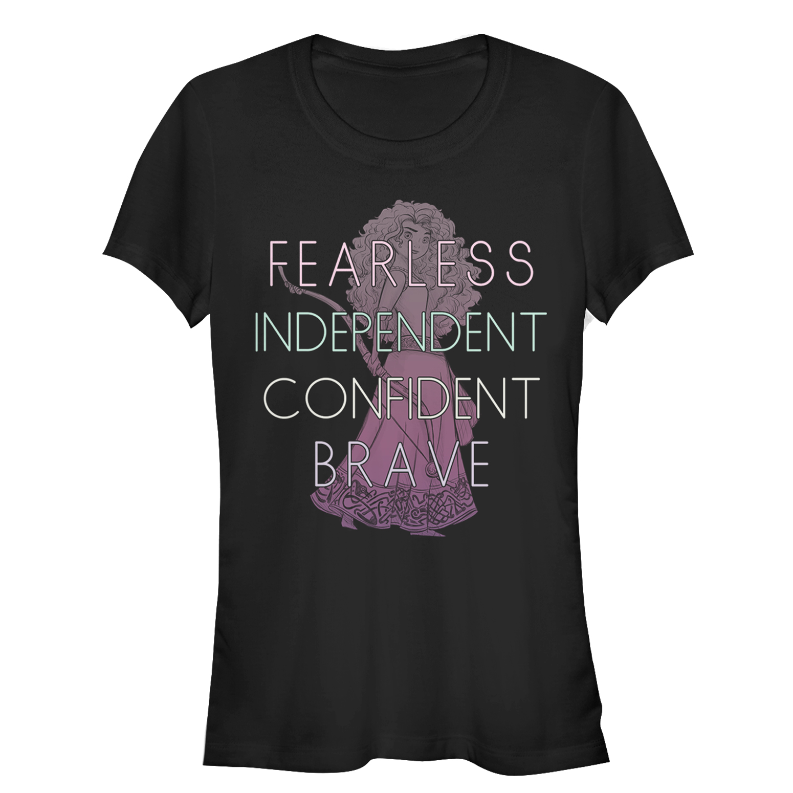 Disney Junior's Brave Fearless Merida  Graphic T-Shirt