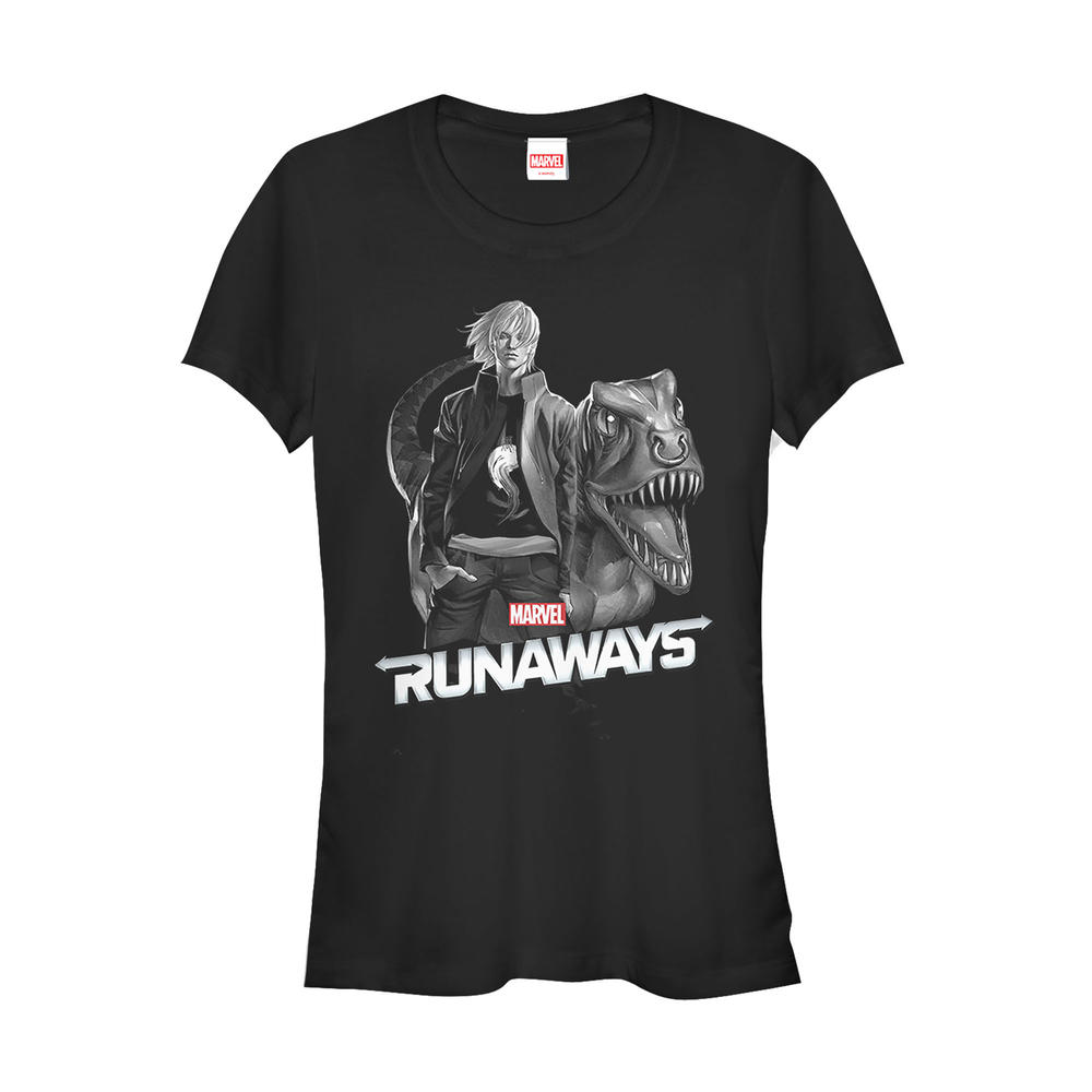 Marvel Junior's Marvel Runaways Chase & Old Lace  Graphic Tee