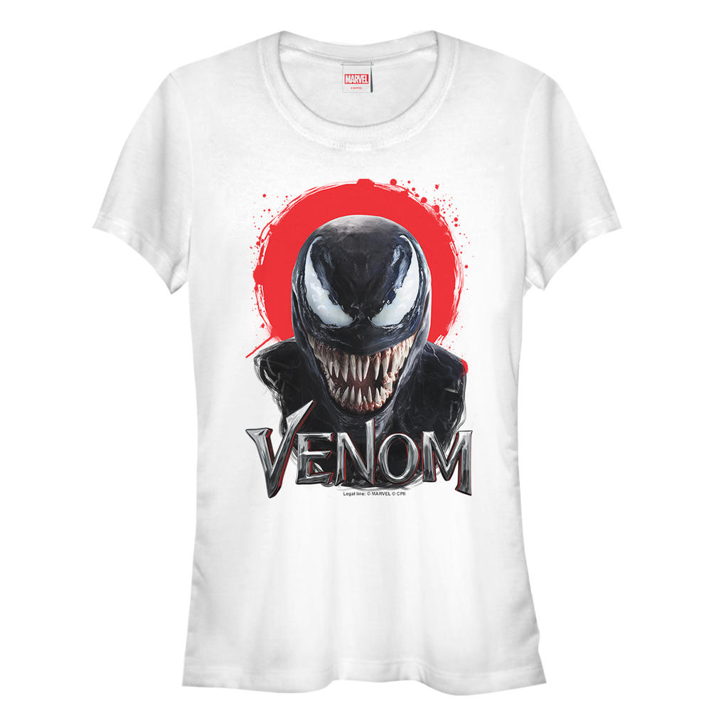 Marvel Junior's Marvel Venom Film Halo  Graphic Tee