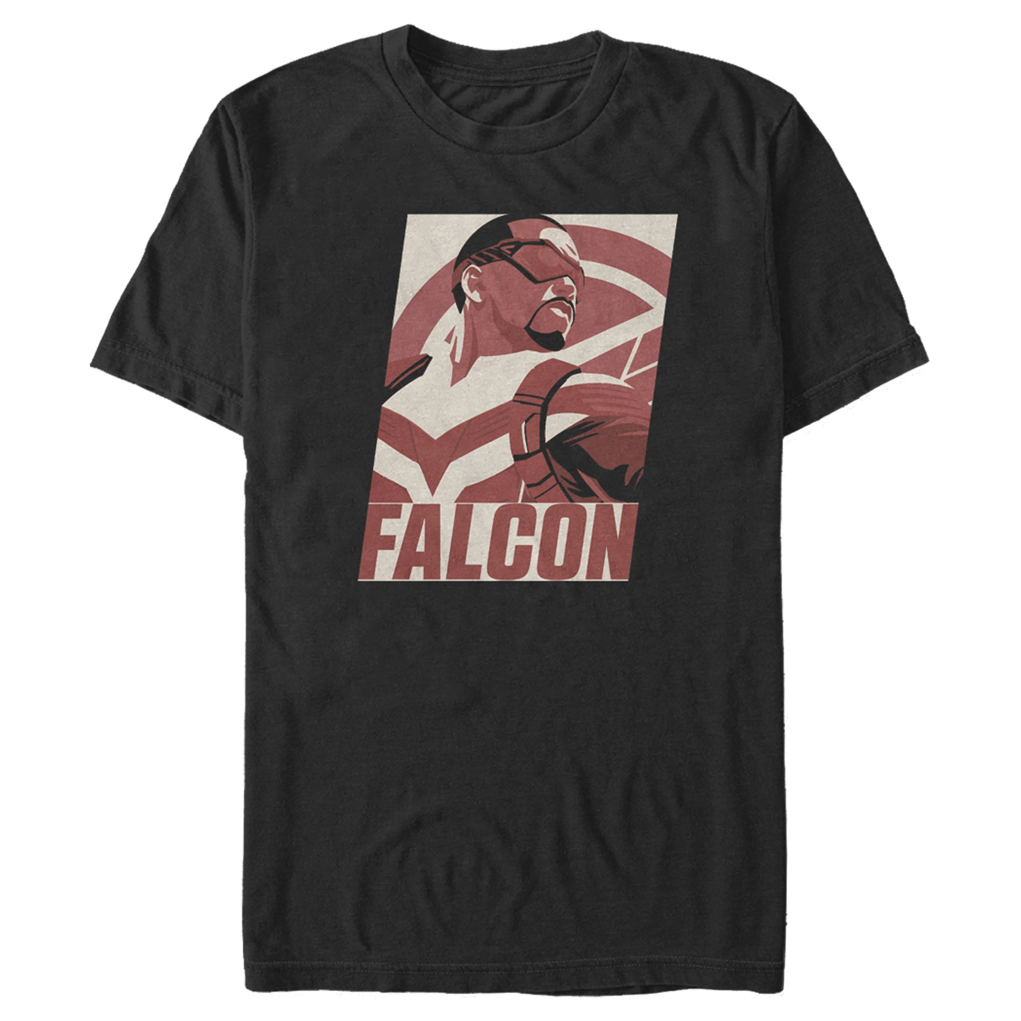 Marvel Men's Marvel The Falcon and the Winter Soldier Falcon Poster  Graphic T-Shirt