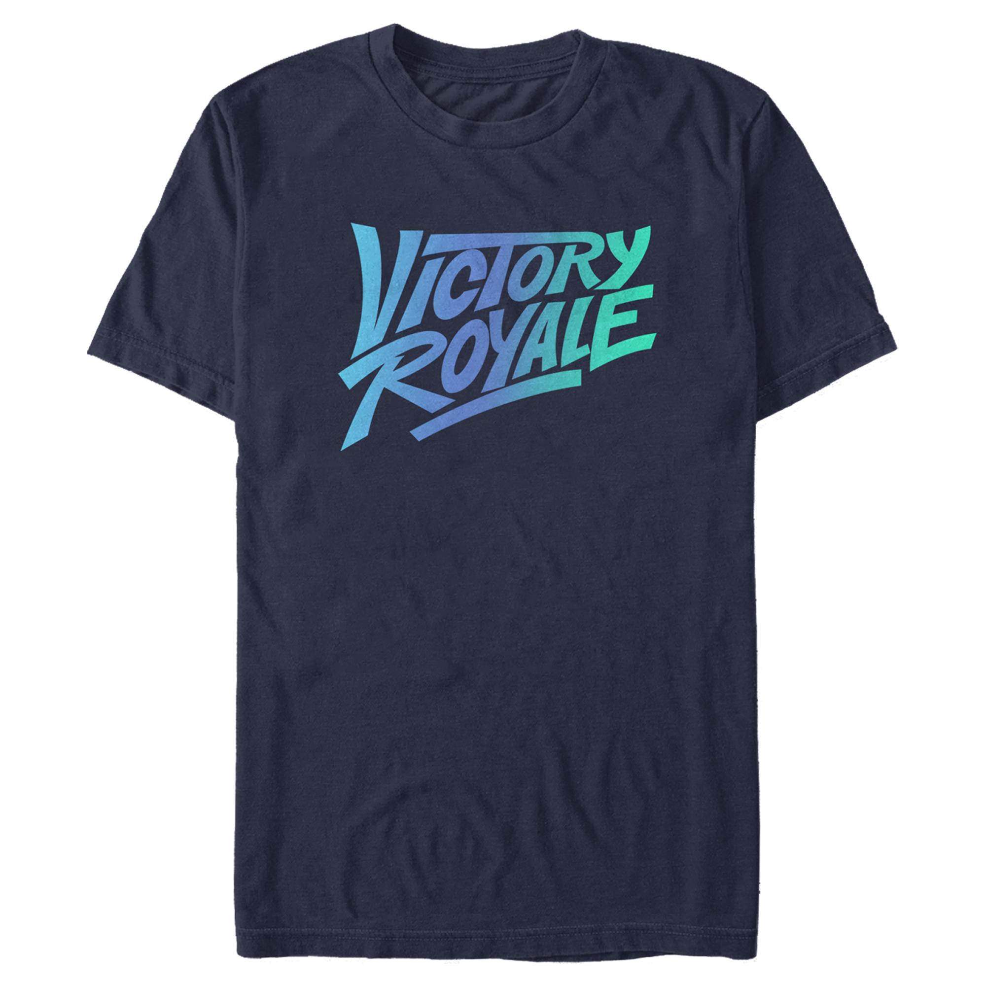 Men's Fortnite Victory Royale Gradient Logo Graphic Tee