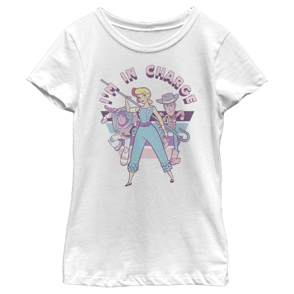 Disney Girl's Toy Story Bo Peep In Charge  Graphic T-Shirt