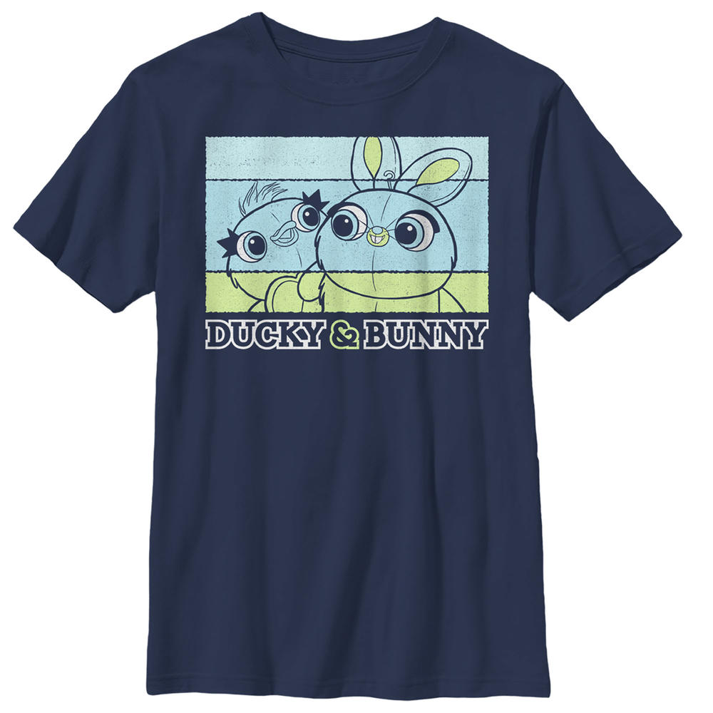 Disney Boy's Toy Story Ducky & Bunny Panels  Graphic T-Shirt
