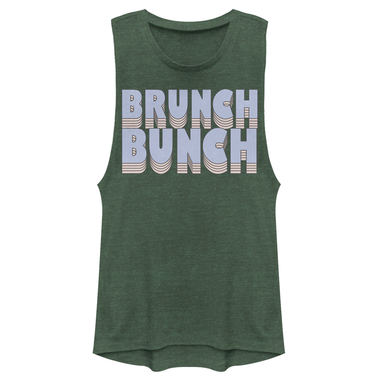 Chin-Up Apparel Junior's CHIN UP Brunch Bunch  Festival Muscle Graphic Tee