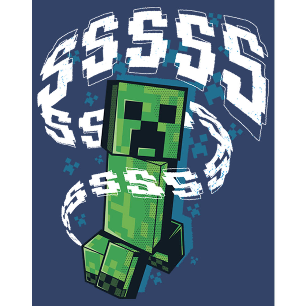 Minecraft Boy's Minecraft SSSS Creeper  Pull Over Hoodie