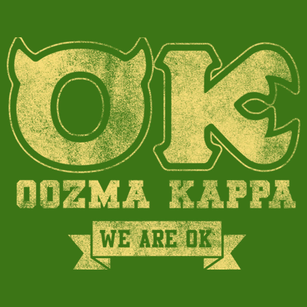 Monsters Inc Men's Monsters Inc Property of Oozma Kappa Fraternity  Graphic Tee