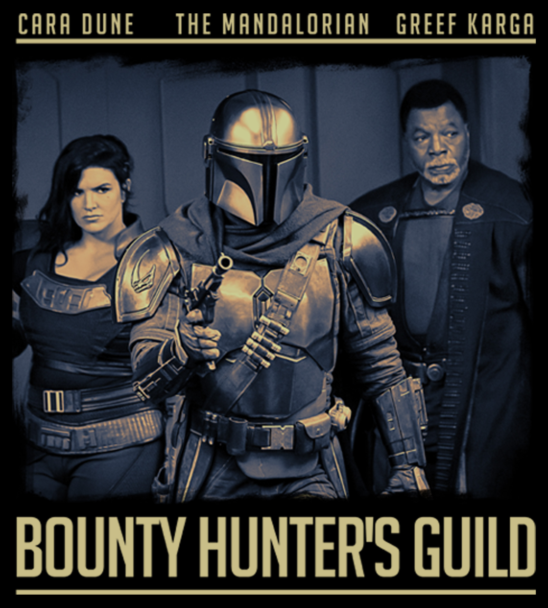 Star Wars Junior's Star Wars: The Mandalorian Bounty Hunter's Guild  Graphic Tee
