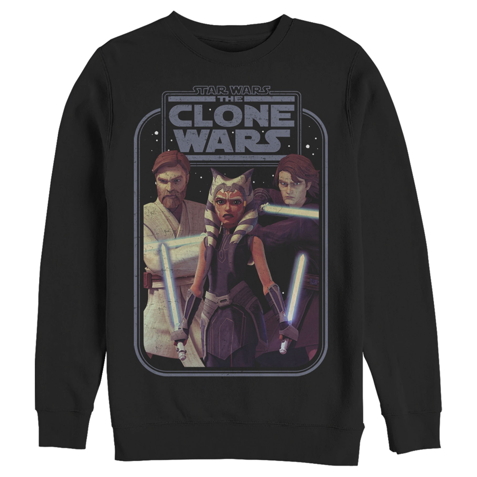 Star Wars Men's Star Wars: The Clone Wars Clone Wars Jedi Warriors  Sweatshirt