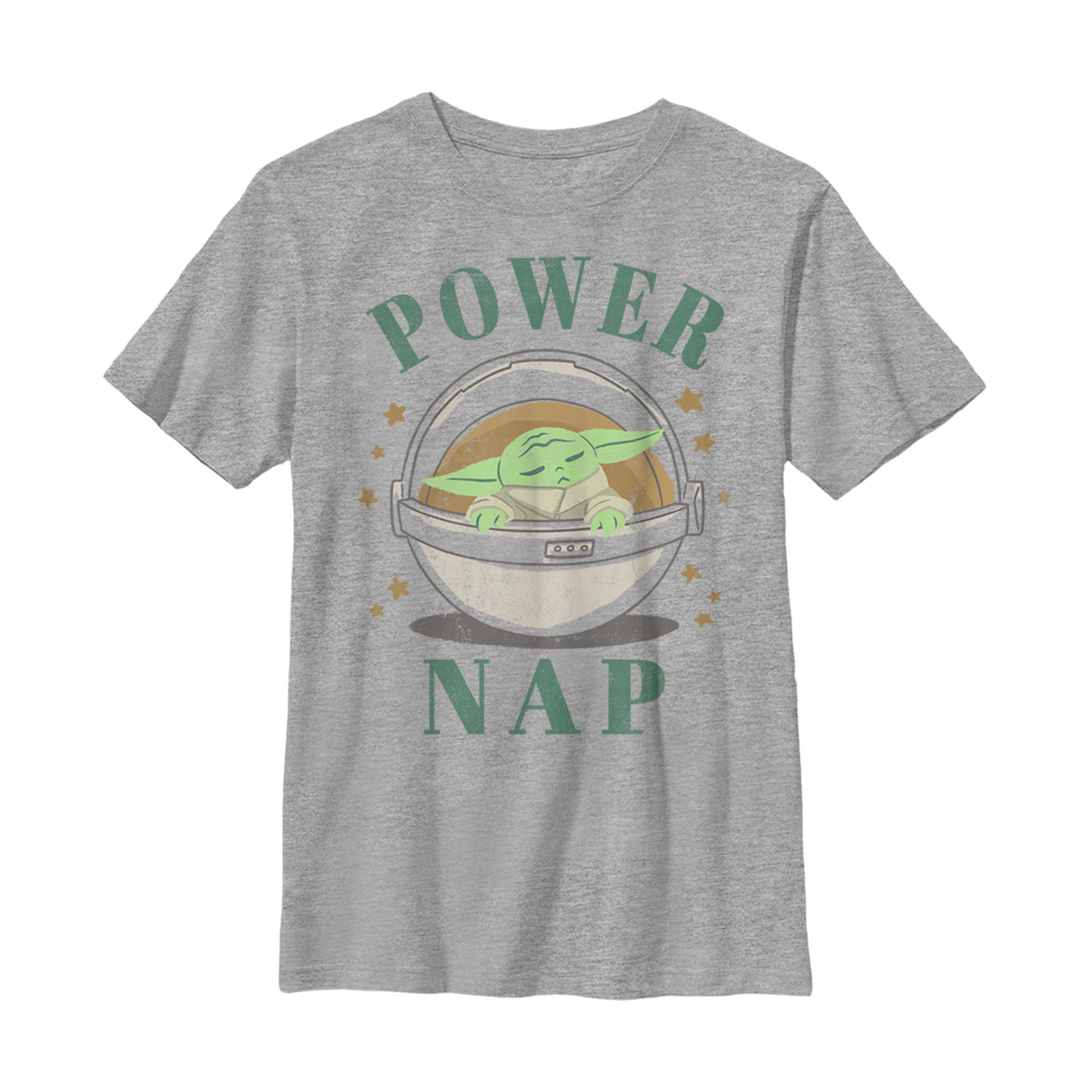 Star Wars Boy's Star Wars: The Mandalorian The Child Power Nap Bassinet  Graphic T-Shirt