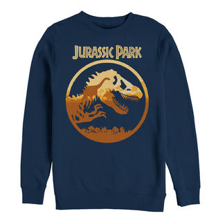 Men's Jurassic Park Rex Sunset Silhouette Sweatshirt