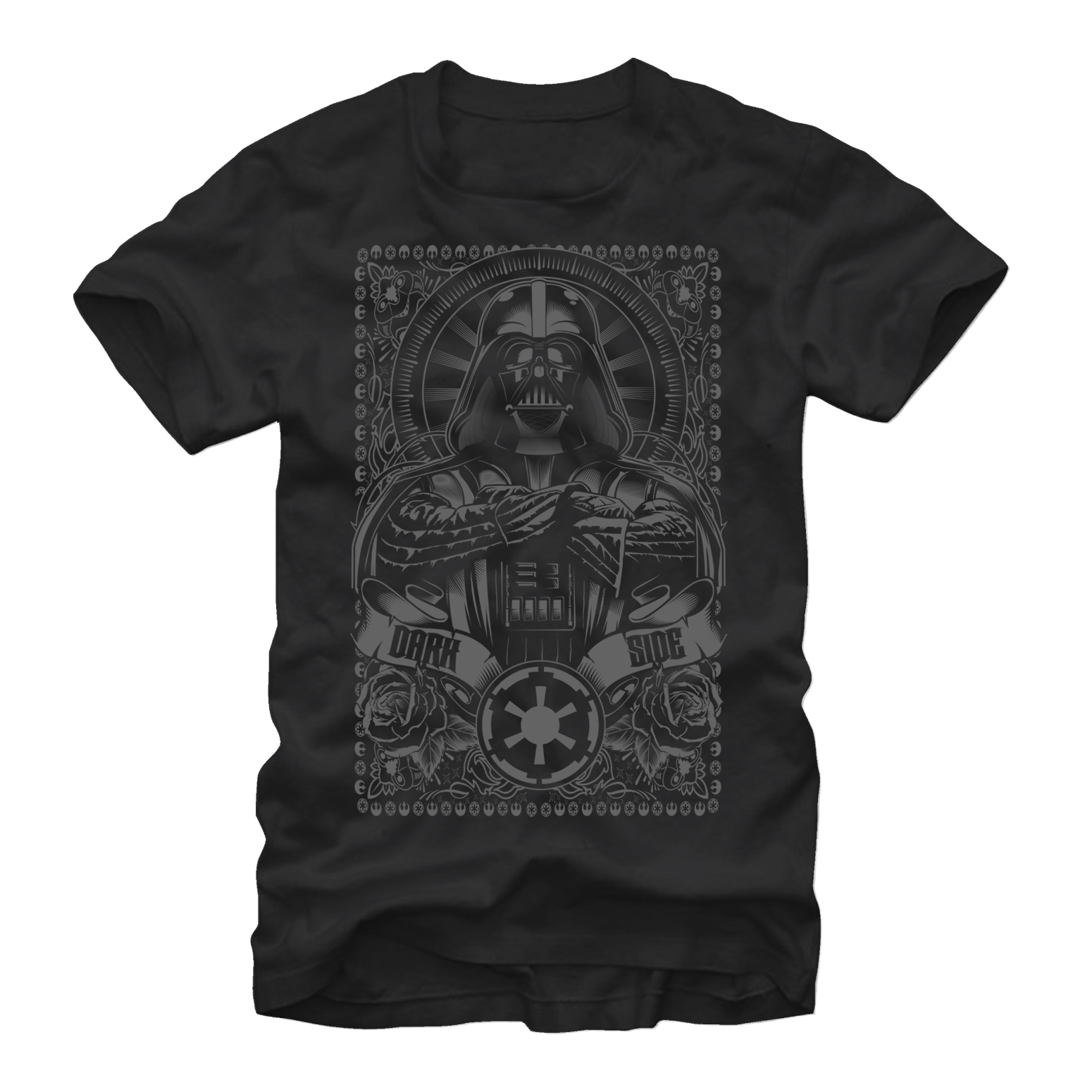 Star Wars Men's Star Wars Dark Side Darth Vader  Graphic T-Shirt