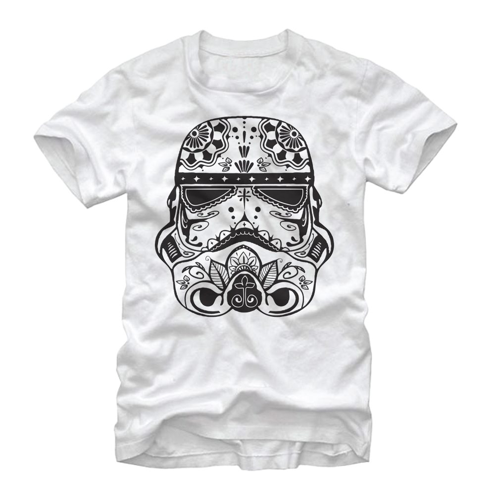 Star Wars Men's Star Wars Ornate Stormtrooper  Graphic T-Shirt