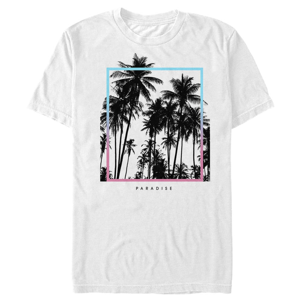 Lost Gods Men's Lost Gods Tropical Paradise Frame  Graphic T-Shirt