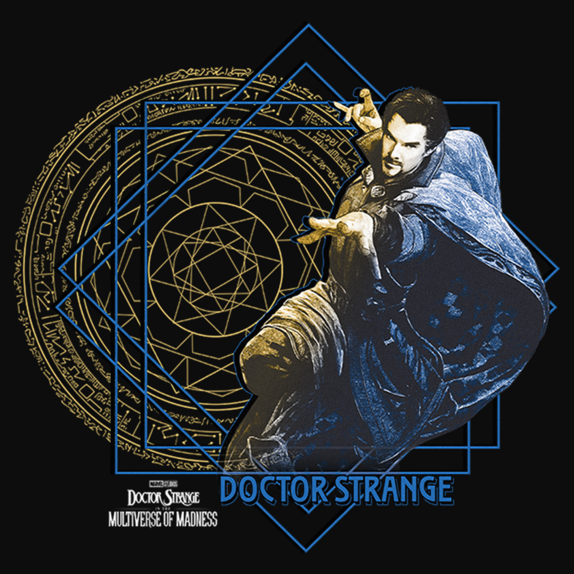 Marvel Junior's Marvel Doctor Strange in the Multiverse of Madness Geometric Strange  Racerback Tank Top