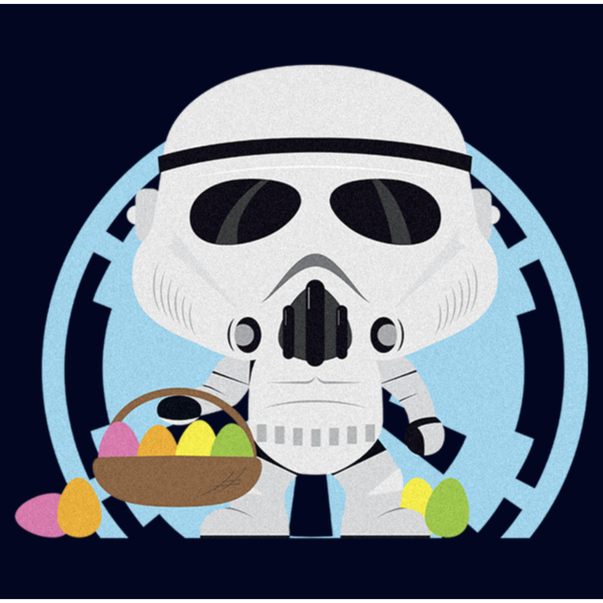 Star Wars Junior's Star Wars Stormtroopers Are Ready To Hunt Eggs On Easter  Graphic Tee