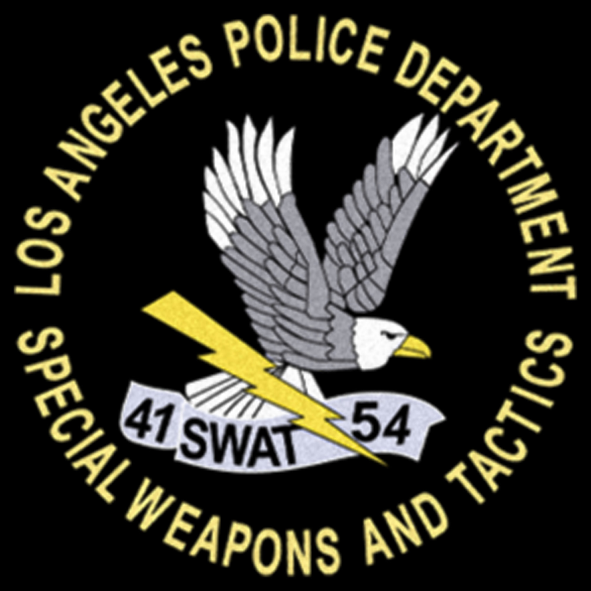 Swat Graphics Men's LAPD SWAT Logo Graphic Tee
