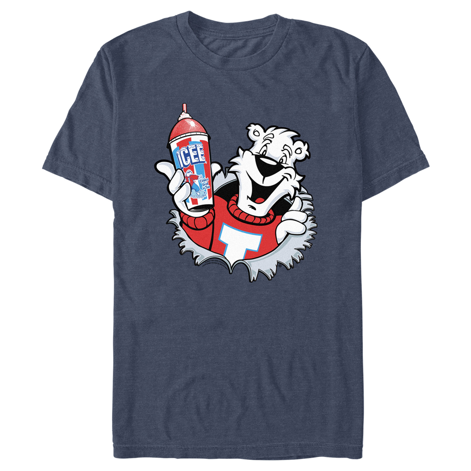Icee Men's ICEE Bear Bursting with Fun Graphic Tee