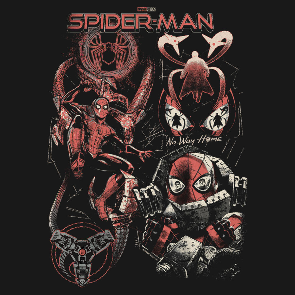 Marvel Girl's Marvel Spider-Man: No Way Home Evil Doc Ock Grip  Graphic T-Shirt