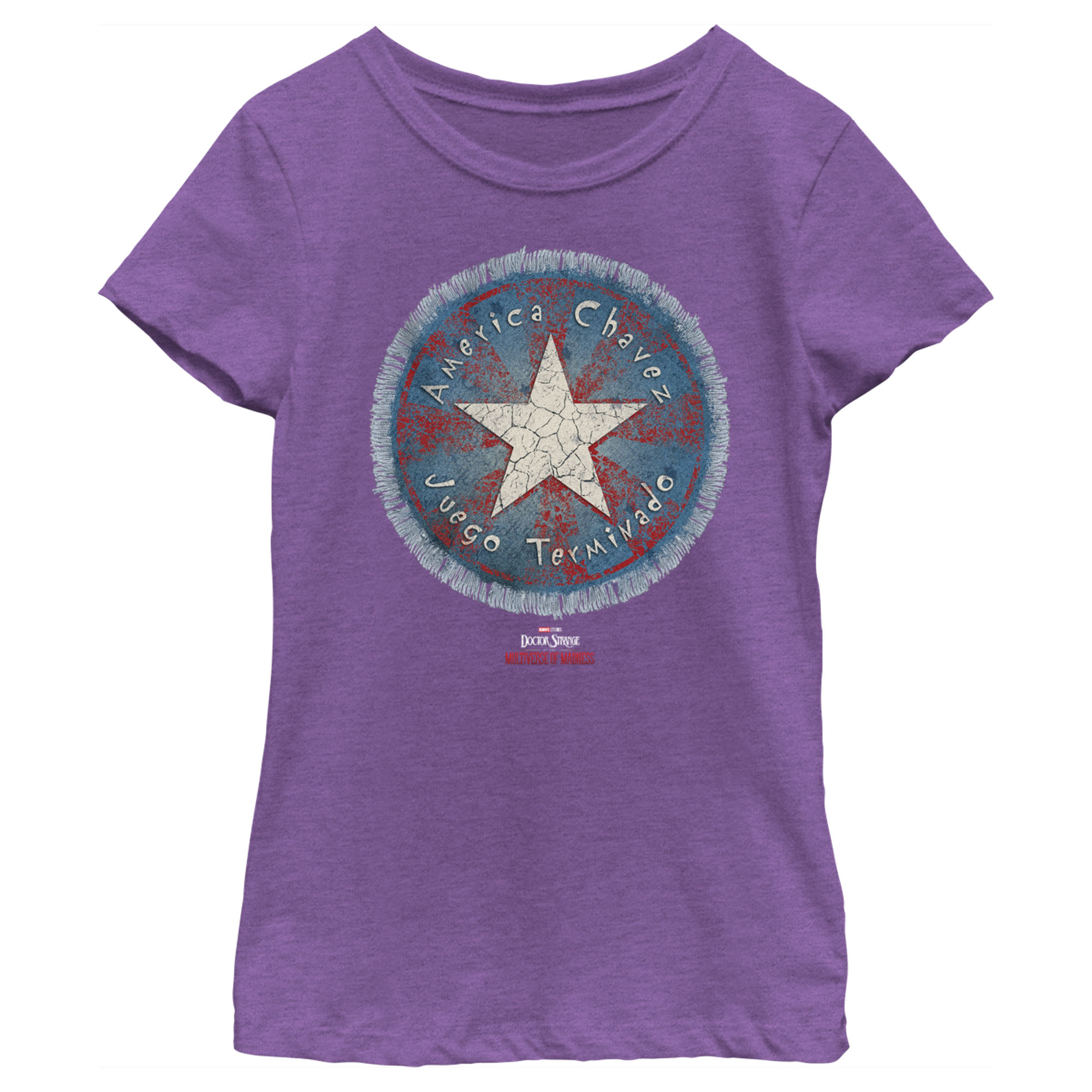 Marvel Girl's Marvel Doctor Strange in the Multiverse of Madness Chavez Star  Graphic Tee