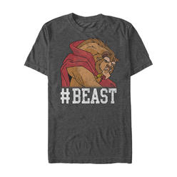 Beauty And The Beast Men's Beauty and the Beast #Beast  Graphic Tee