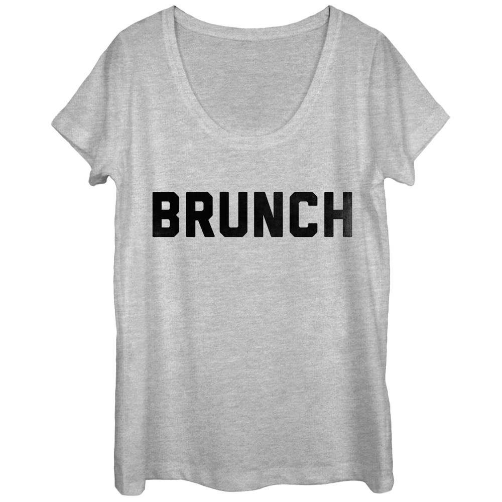 Chin-Up Apparel Women's CHIN UP Brunch  Scoop Neck