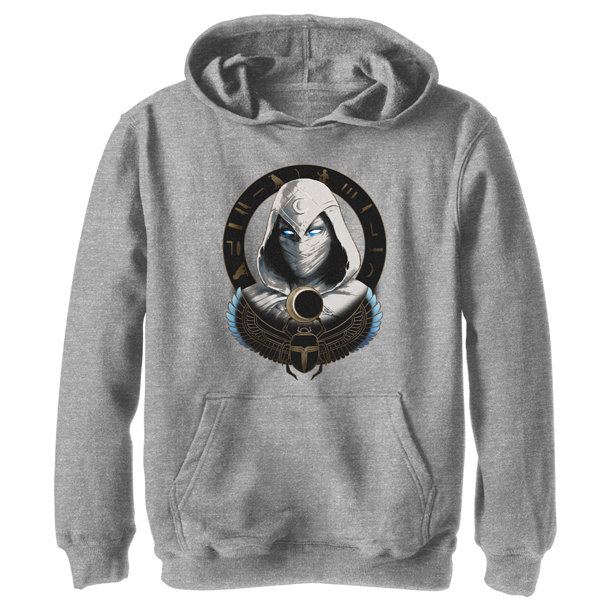 Marvel: Moon Knight Boy's Marvel: Moon Knight Winged Scarab Frame  Pull Over Hoodie