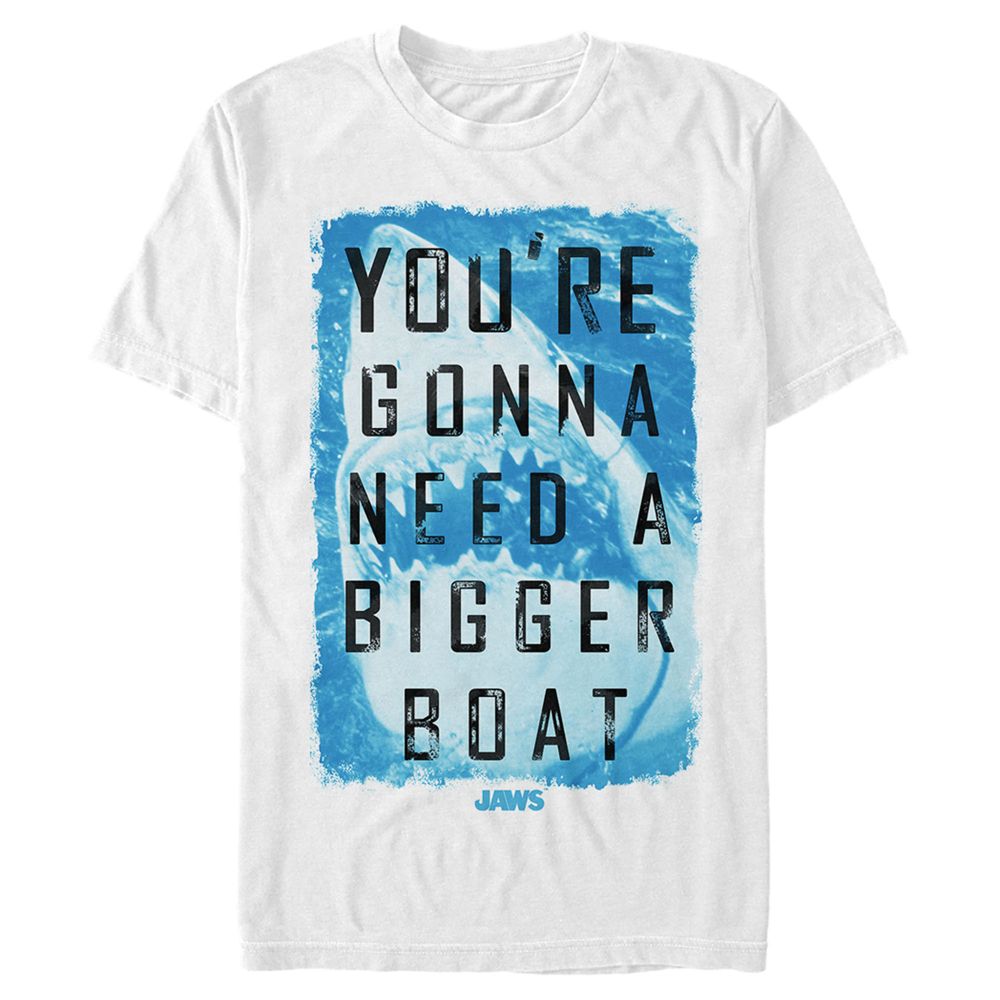 JAWS Men's Jaws You're Gonna Need a Bigger Boat  Graphic Tee