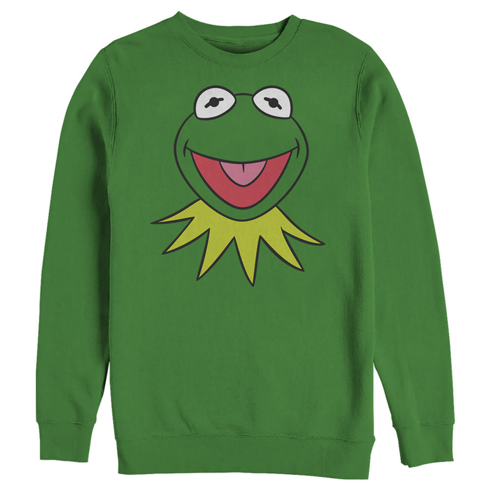 The Muppets Men's The Muppets Kermit Costume Tee  Sweatshirt