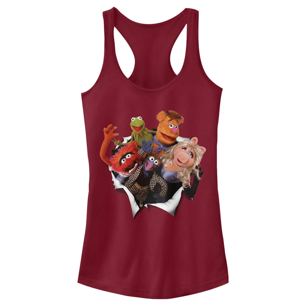 The Muppets Junior's The Muppets Breakout  Racerback Tank Top
