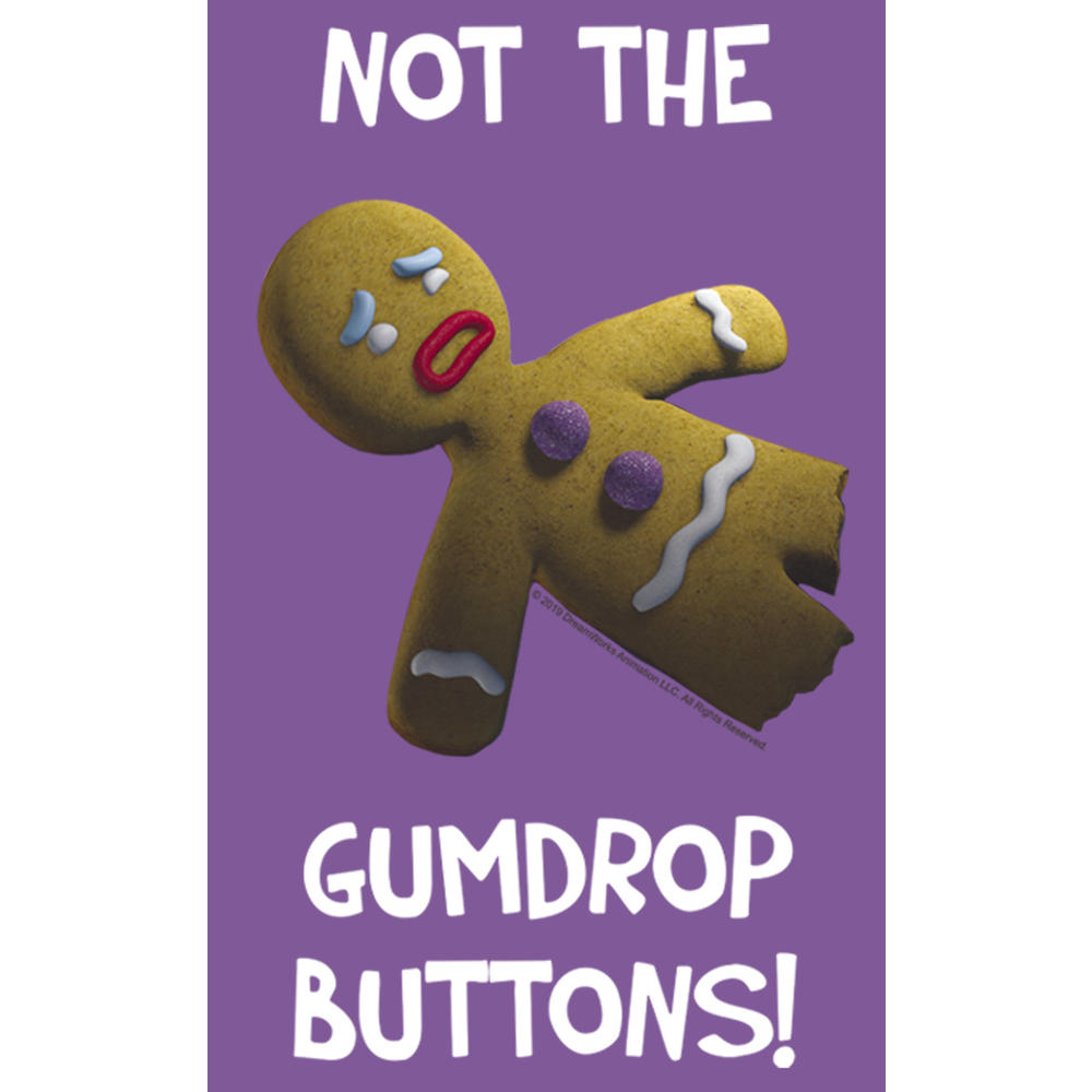 Shrek Girl s Shrek Gingy Not The Gumdrop Buttons Graphic Tee shrek-girl-s-shrek-gingy-not-the-gumdrop-buttons-graphic-tee