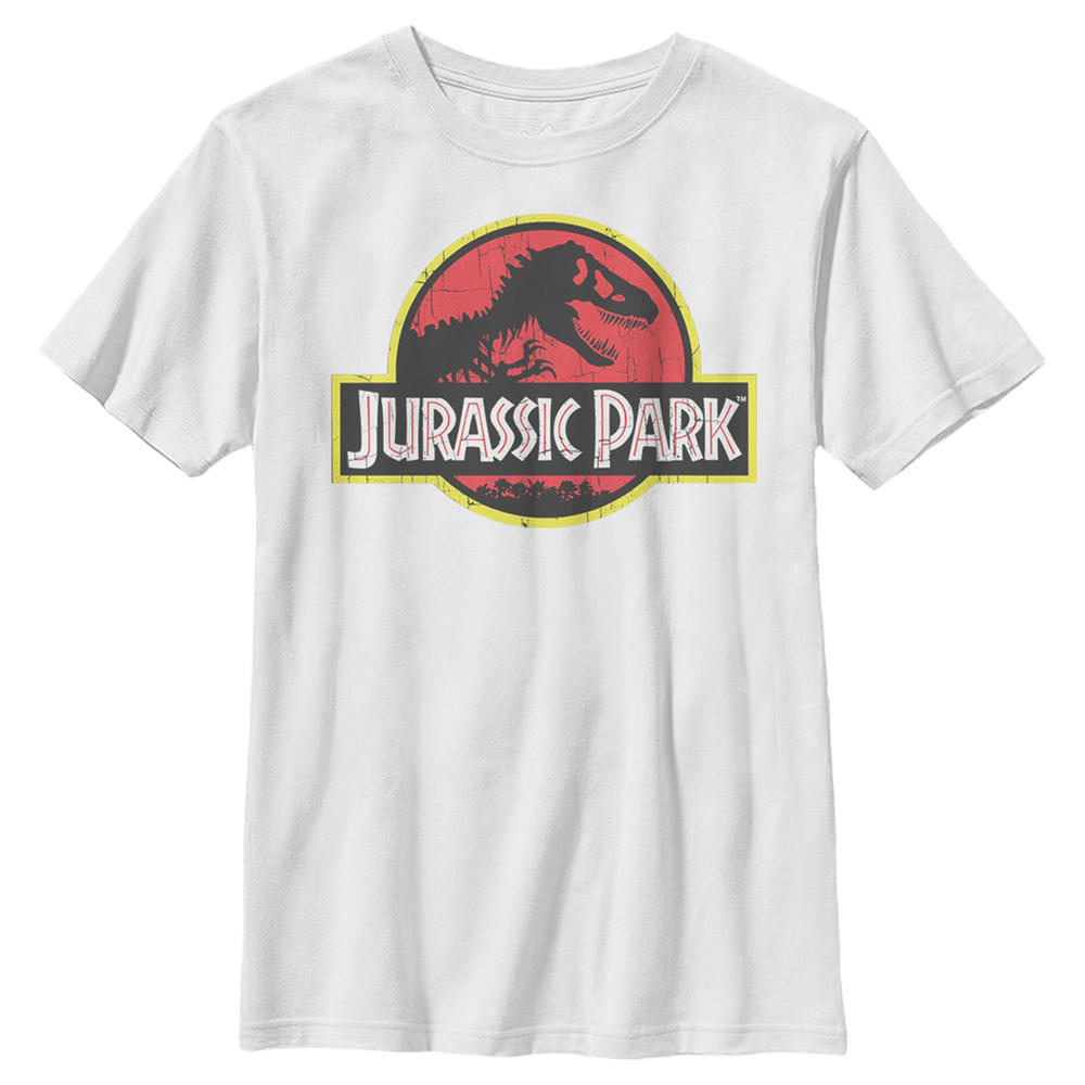 Jurassic Park Boy's Jurassic Park T Rex Logo  Graphic T-Shirt
