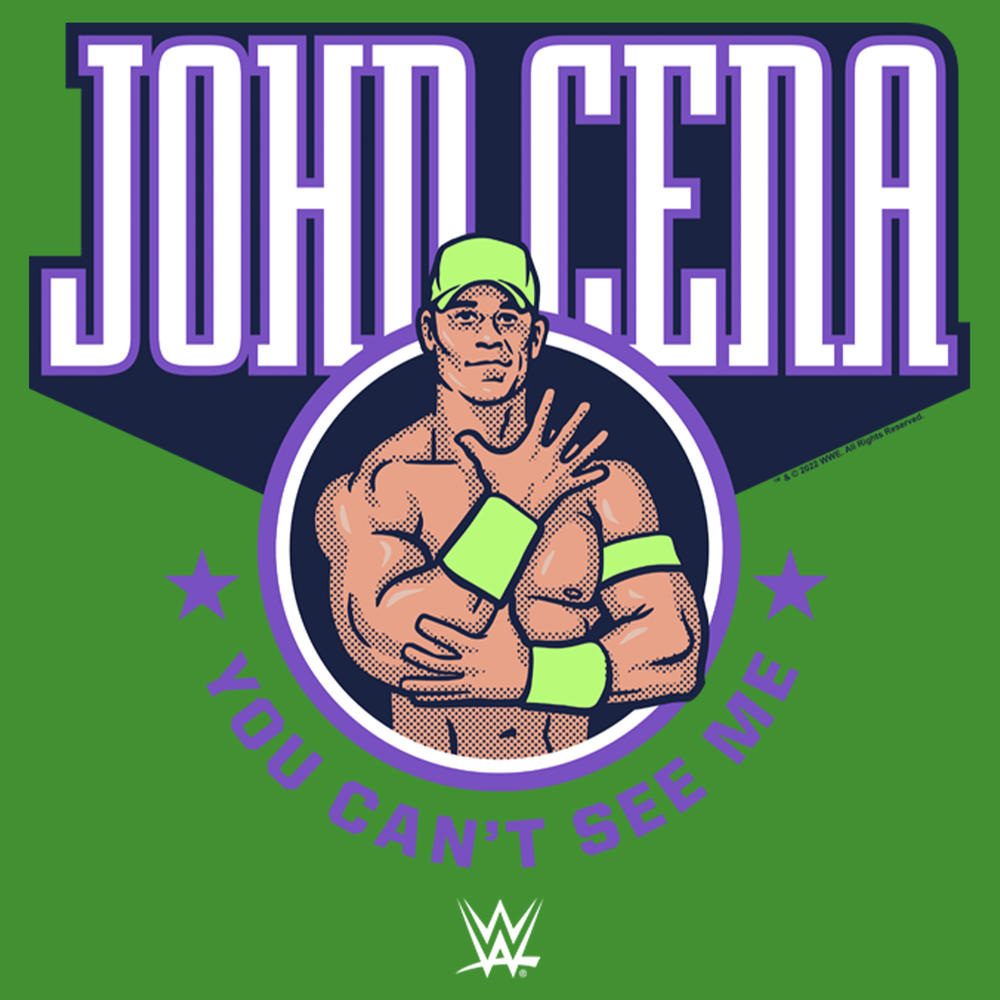 WWE Boy's WWE John Cena You Can't See Me  Graphic T-Shirt