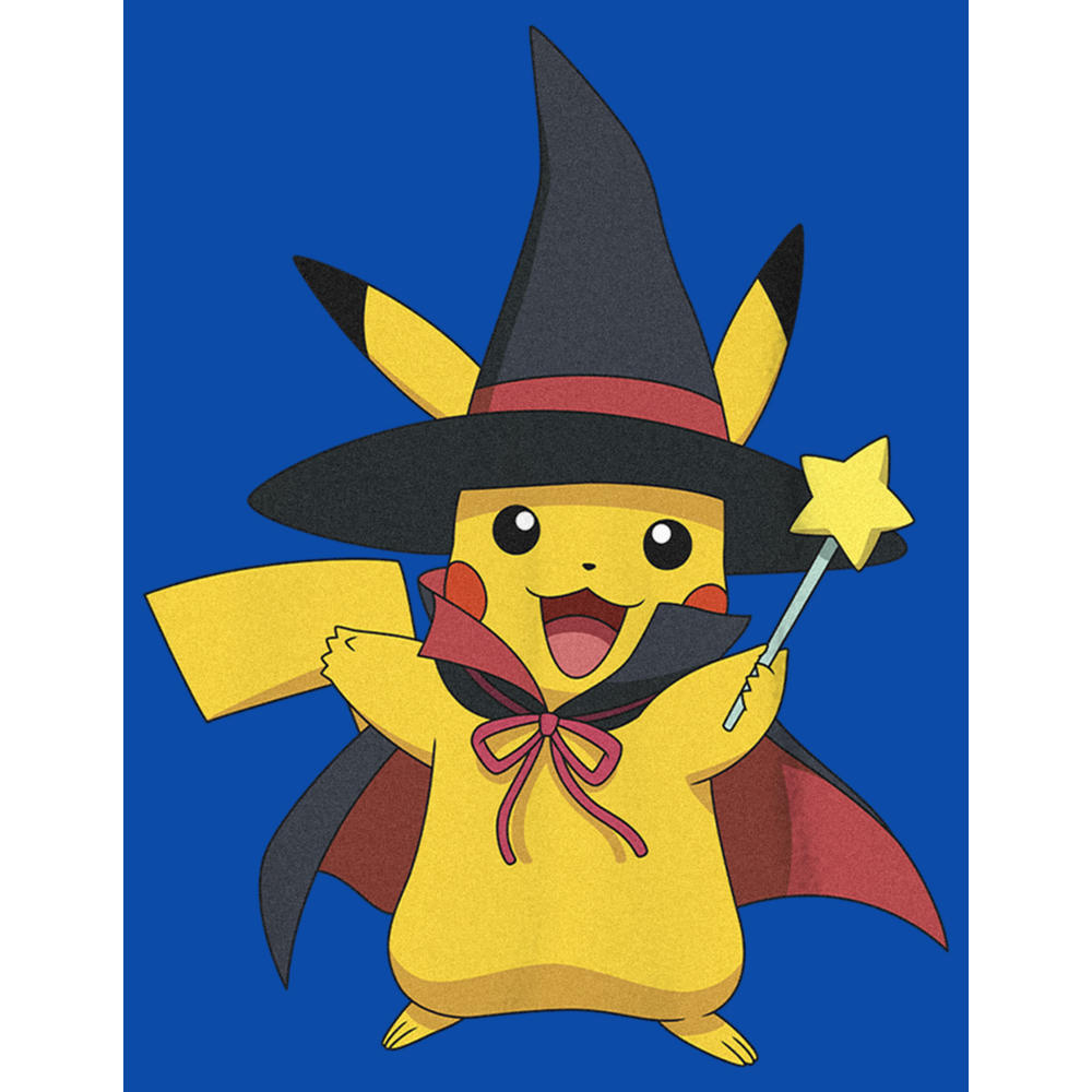Pokemon Boy's Pokemon Halloween Pikachu Witch Costume  Graphic Tee