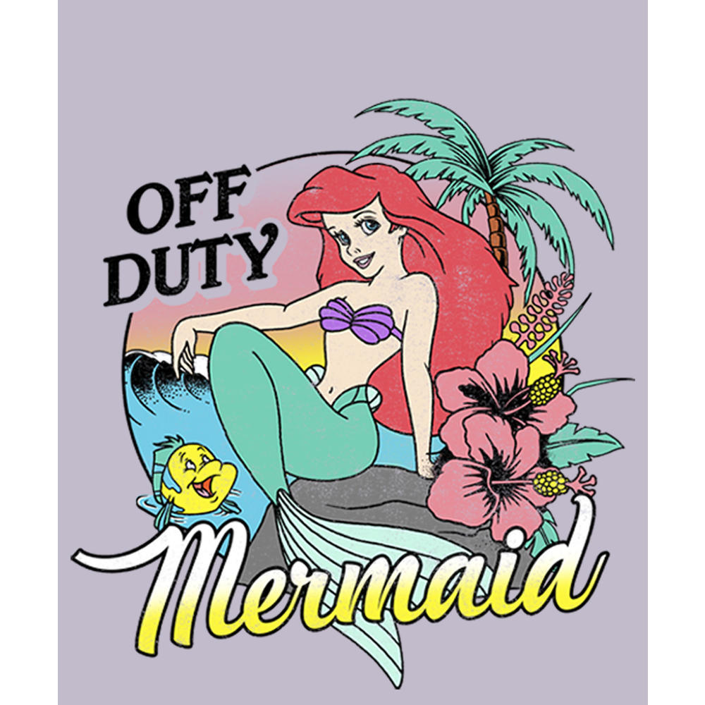 The Little Mermaid Junior's The Little Mermaid Off Duty Ariel  Graphic T-Shirt