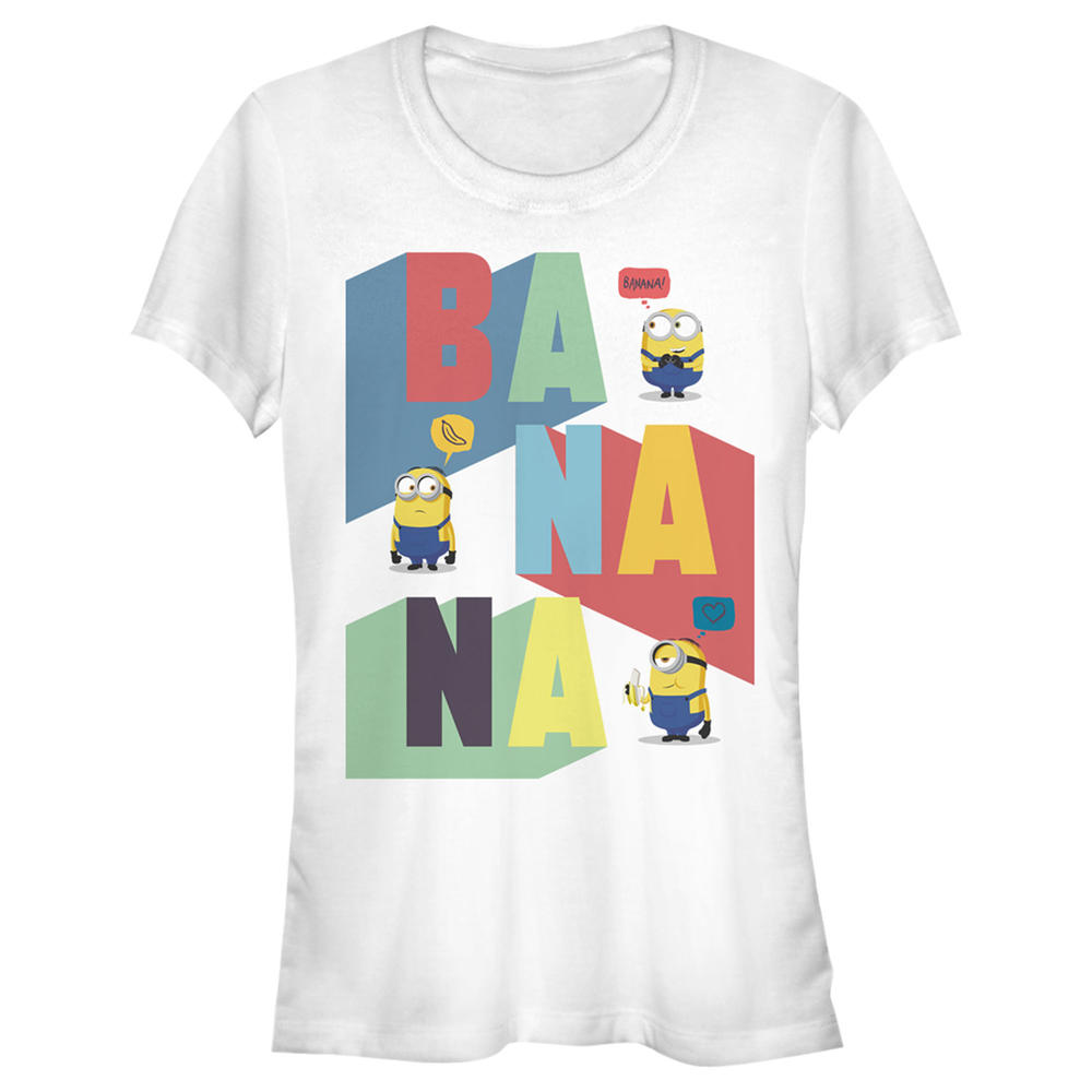 Minions: The Rise of Gru Junior's Minions: The Rise of Gru Ba-Na-Na  Graphic T-Shirt