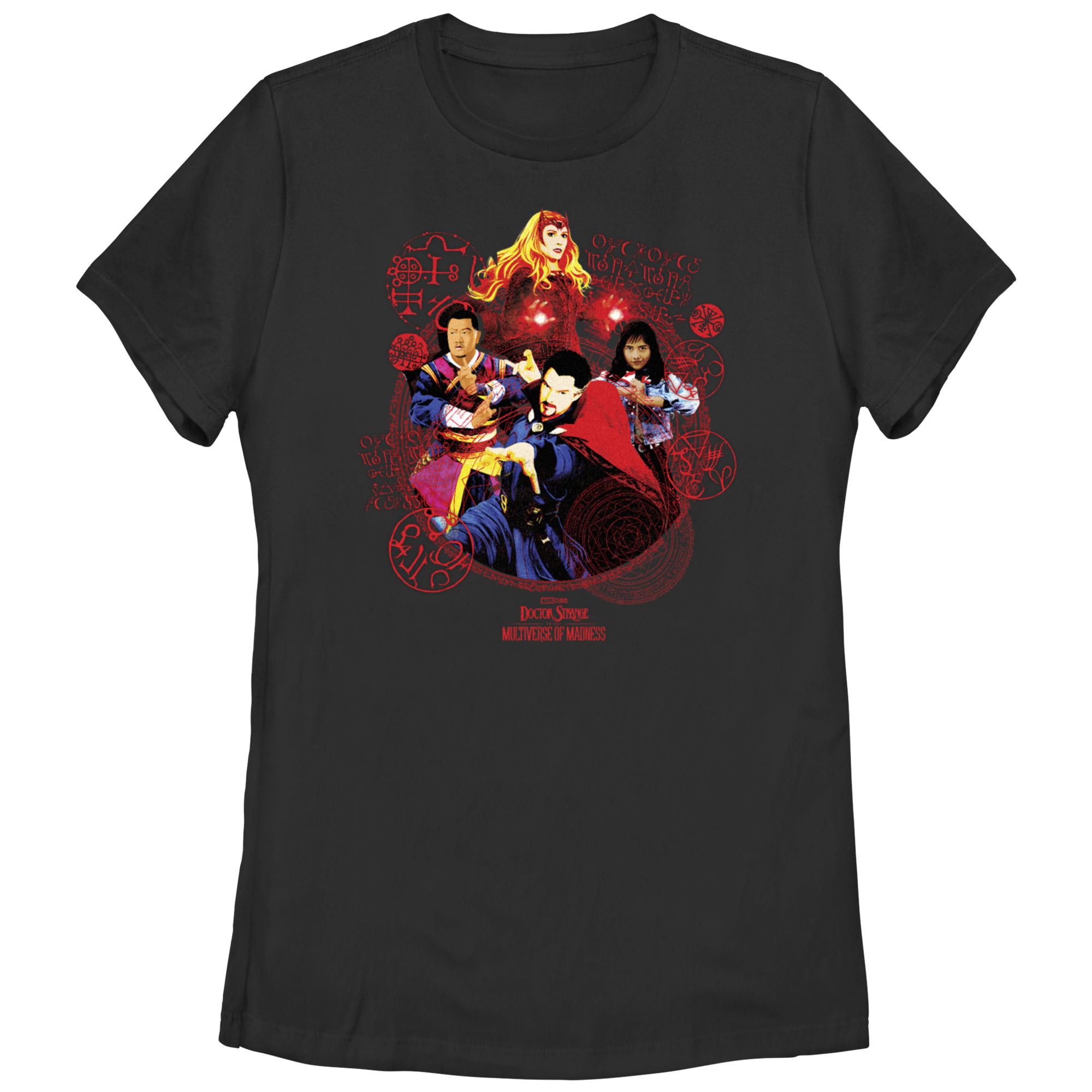 Marvel Women's Marvel Doctor Strange in the Multiverse of Madness Magical Heroes  Graphic Tee