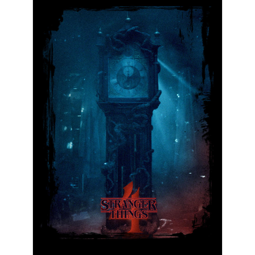 Stranger Things Junior's Stranger Things Grandfather Clock Graphic Tee