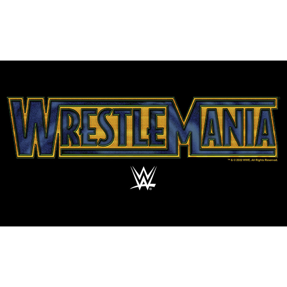 WWE Women's WWE Wrestlemania Logo  Graphic Tee