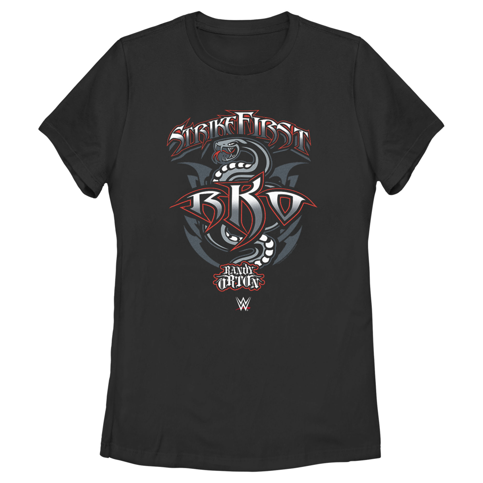 WWE Women's WWE Randy Orton Strike First RKO  Graphic T-Shirt