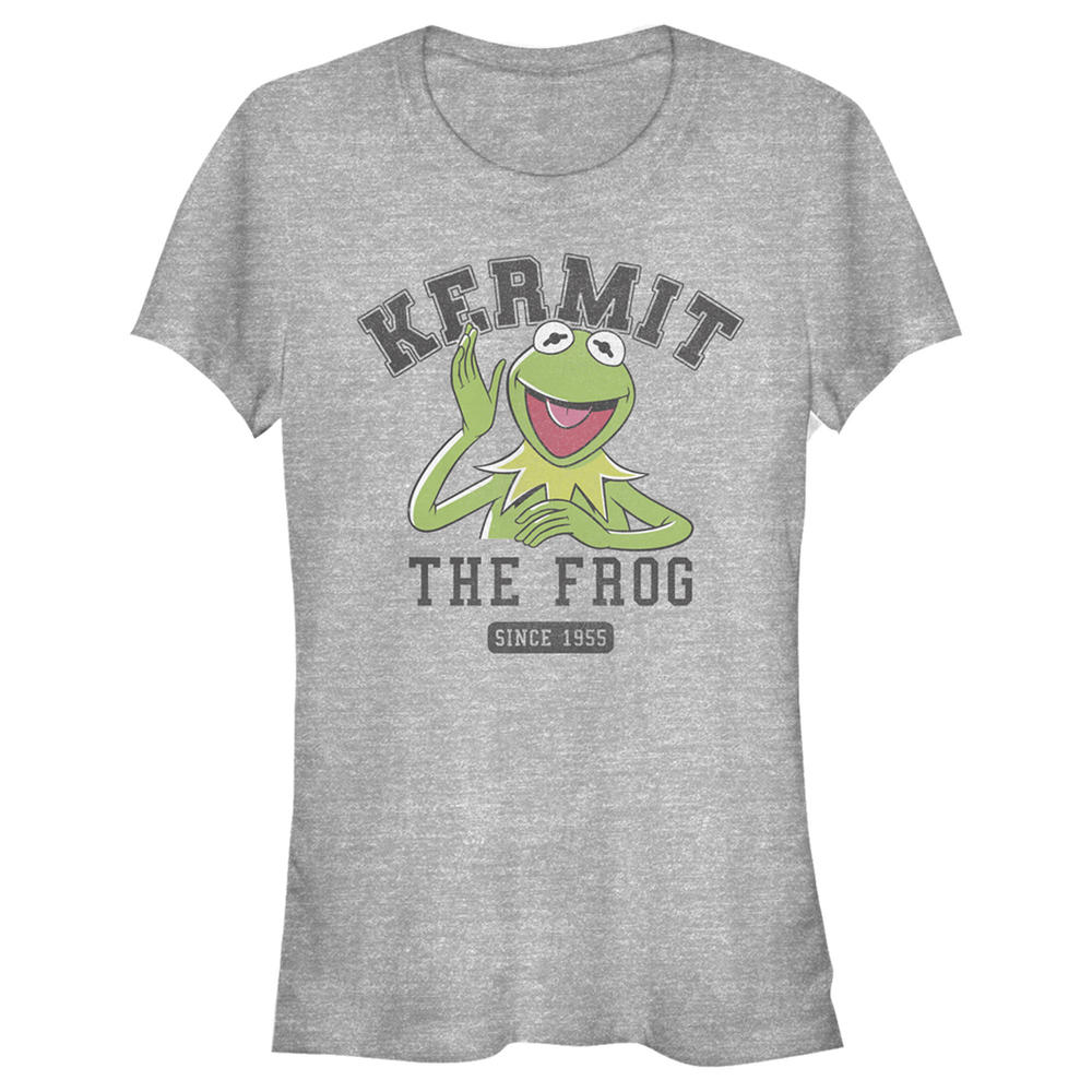The Muppets Junior's The Muppets Collegiate Kermie  Graphic Tee