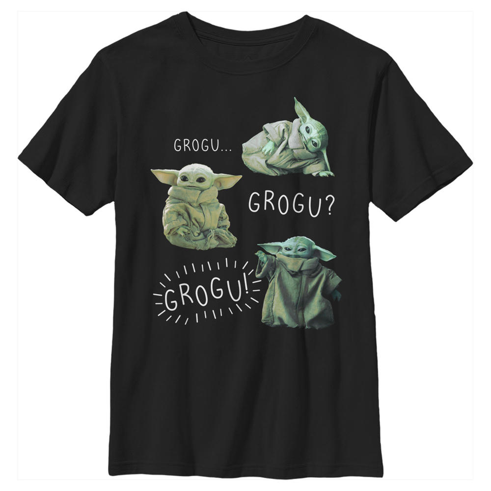 Star Wars Boy's Star Wars: The Mandalorian The Child Grogu  Graphic T-Shirt
