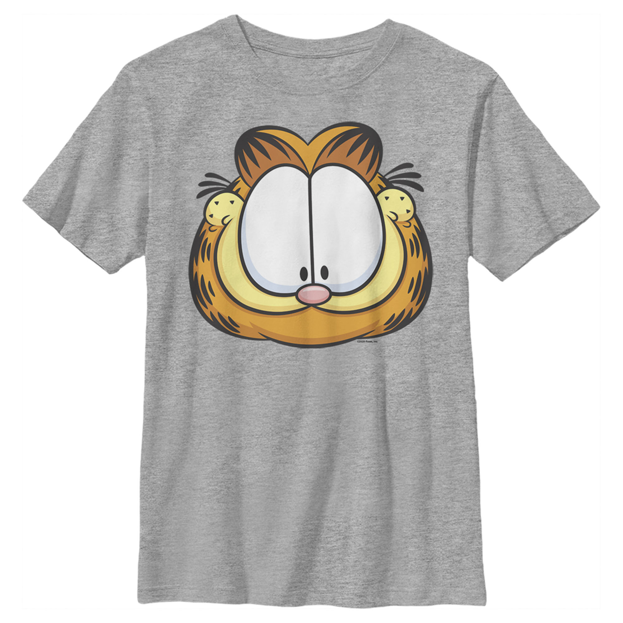 Garfield Boy's Garfield Character Big Face  Graphic T-Shirt