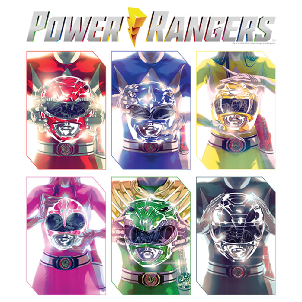 Power Rangers Boy's Power Rangers Character Helmets Graphic Tee