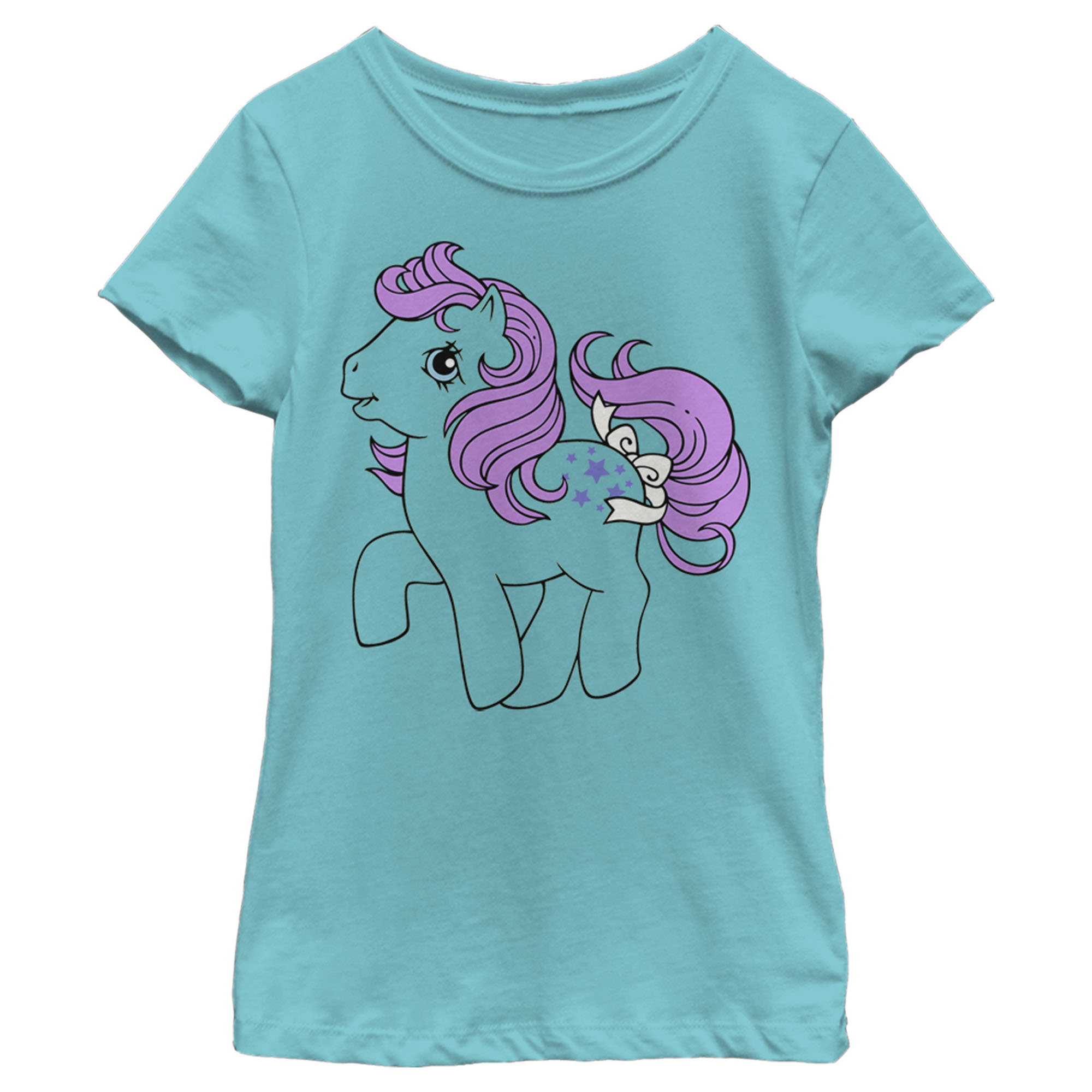 My Little Pony Girl's My Little Pony Blue Belle Cutie Mark  Graphic T-Shirt