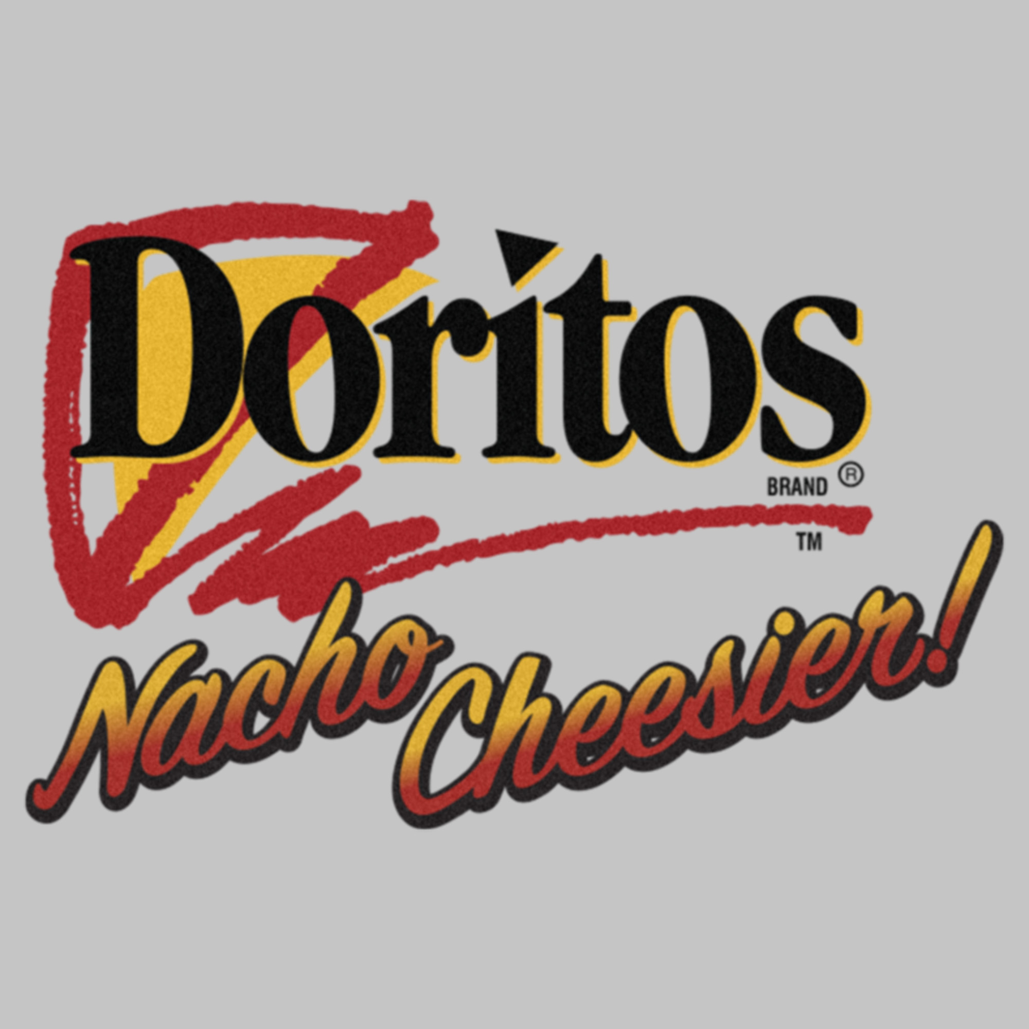 Doritos Junior's Doritos Nacho Cheesier Retro Logo  Graphic Tee
