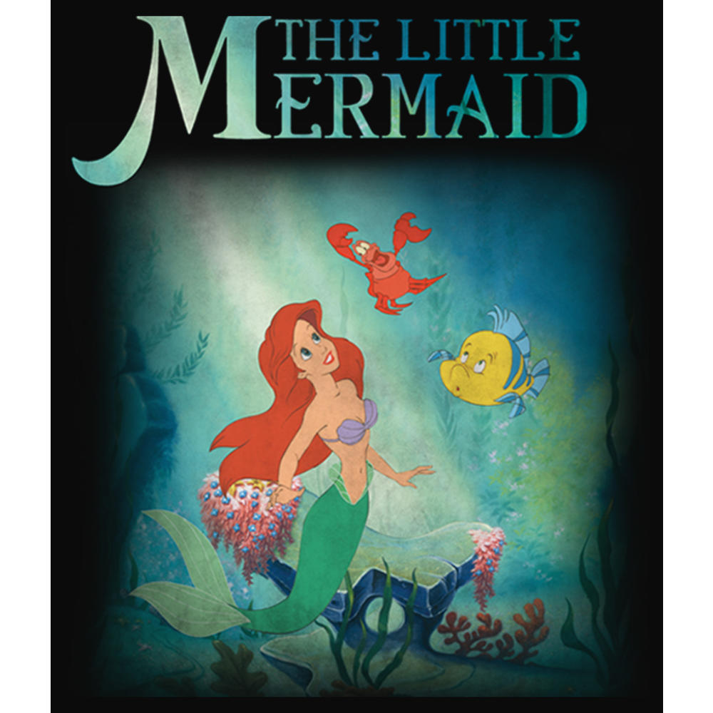 The Little Mermaid Junior's The Little Mermaid Ariel and Friends  Cowl Neck Sweatshirt
