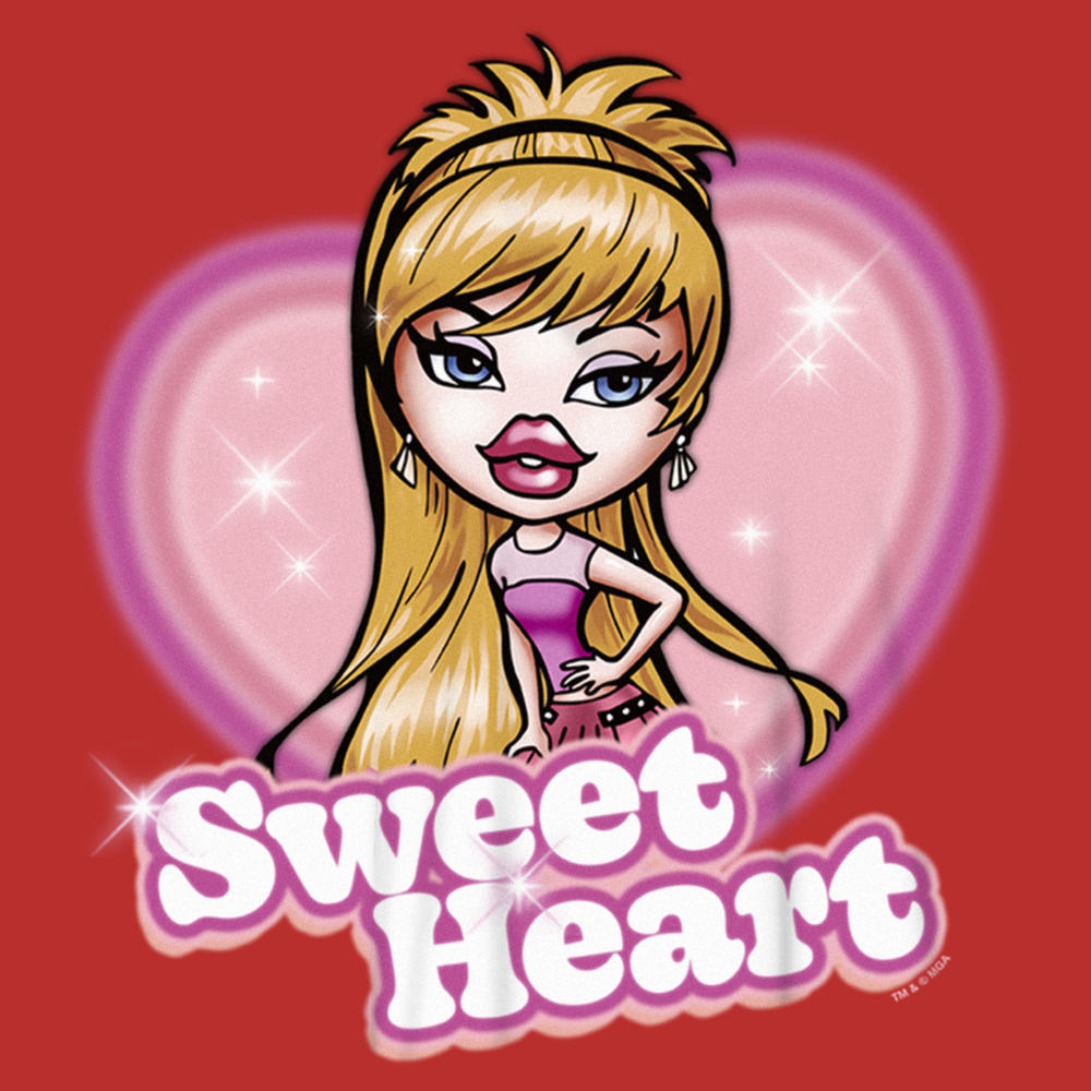 Bratz Women's Bratz Meygan Sweet Heart  Racerback Tank Top