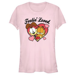 Garfield Junior's Garfield Valentine's Day Feelin' Loved  Graphic Tee